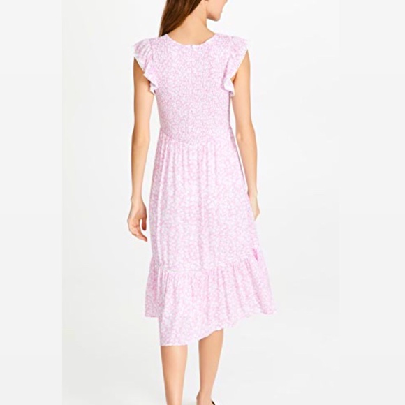 NWT Lost + Wander Pink Midi Dress - Picture 2 of 7